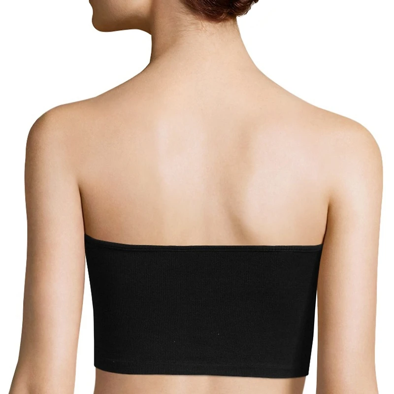 Flirtitude Seamless  Bandeau Womens Medium Support Longline Long Line Bra 176485