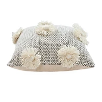 LR Home Wilson Floral Square Throw Pillow