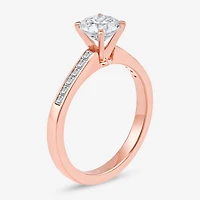 Womens / CT. T.W. Natural Diamond 14K Gold Round Engagement Ring