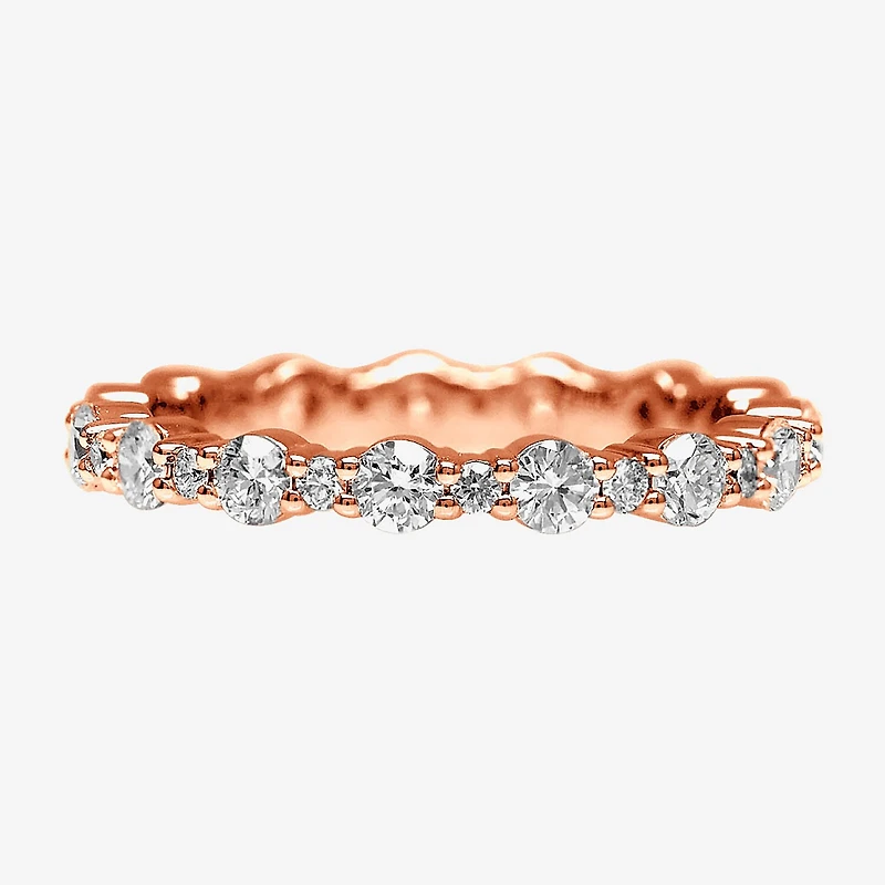 4MM 3 CT. T.W. Lab-Grown (F / SI2) Diamond Eternity Band 10K or 14K Gold