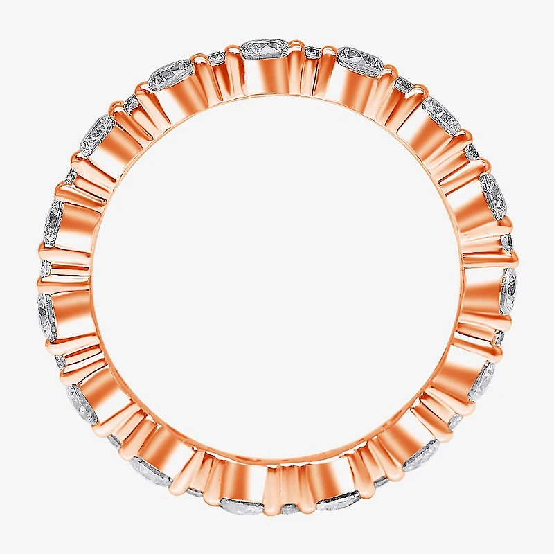 2.5MM 1 CT. T.W. Lab-Grown (F / SI2) Diamond Eternity Band 10K or 14K Gold
