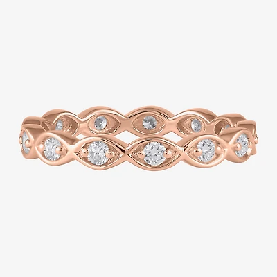 3MM 1/2 CT. T.W. Lab-Grown (F / SI2) Diamond Eternity Band 10K or 14K Gold