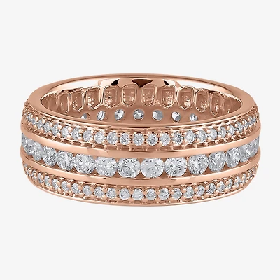 8.5MM 3 CT. T.W. Lab-Grown (F / SI2) Diamond Eternity Band 10K or 14K Gold