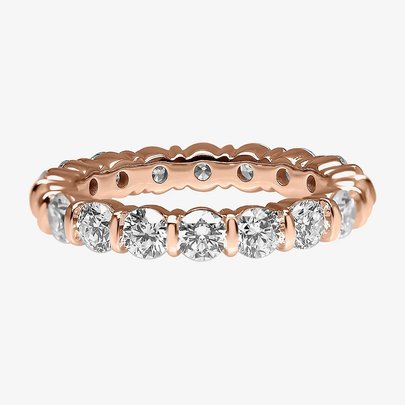 2MM 1/2 CT. T.W. Lab-Grown (F / SI2) Diamond Eternity Band 10K or 14K Gold