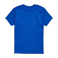 Disney Collection Little & Big Kid Boys Crew Neck Short Sleeve Regular Fit Lilo Stitch Graphic T-Shirt