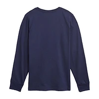 Disney Collection Little & Big Kid Boys Crew Neck Long Sleeve Regular Fit Rex Toy Story Graphic T-Shirt