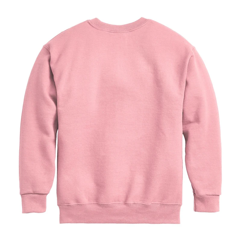 Disney Collection Little & Big Kid Girls Crew Neck Long Sleeve Regular Fit Frozen Graphic T-Shirt