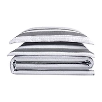 Truly Soft Curtis Stripe Quilt Set