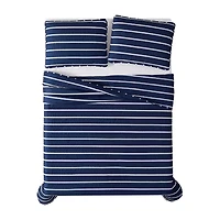 Truly Soft Maddow Stripe Quilt Set