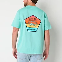 Joe Marlin Mens Crew Neck Short Sleeve Regular Fit Graphic T-Shirt