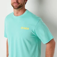 Joe Marlin Mens Crew Neck Short Sleeve Regular Fit Graphic T-Shirt