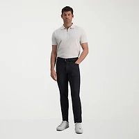 Haggar Sport Knit 5-Pocket Mens Straight Fit Flat Front Pant