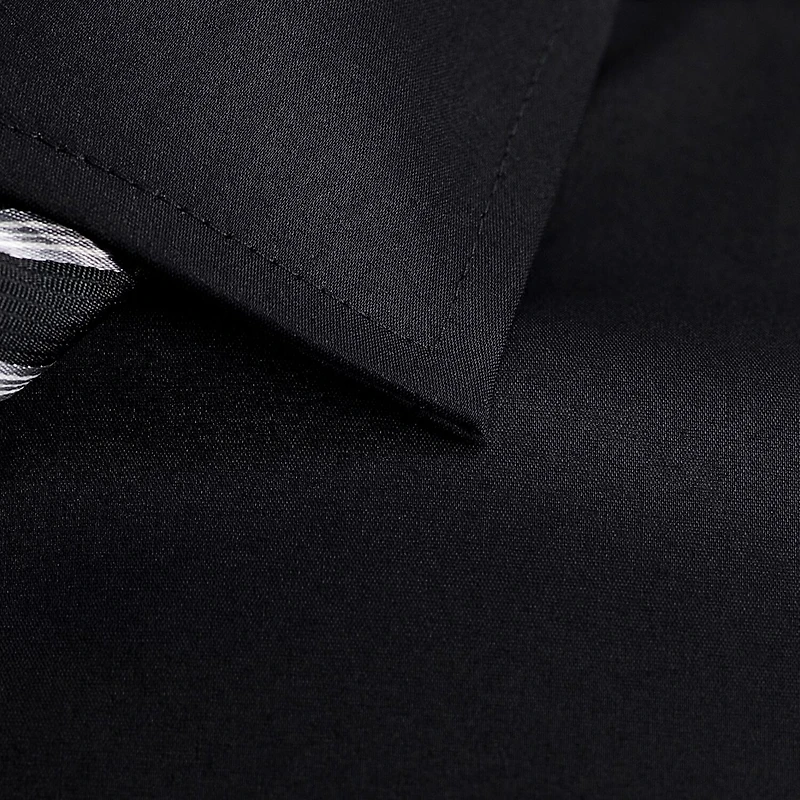 Haggar Mens Slim Fit Wrinkle Free Long Sleeve Dress Shirt