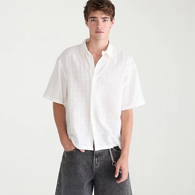 AEROPOSTALE Mens Short Sleeve Regular Fit Button-Down Shirt