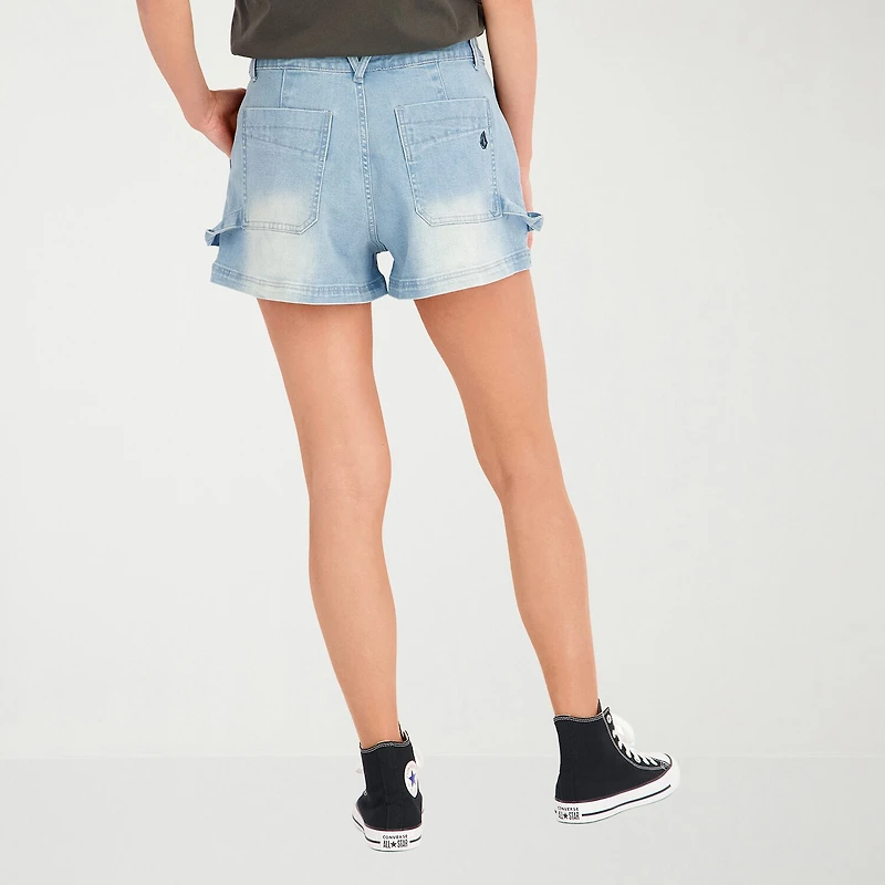 VOLCOM Juniors Womens Shortie Short