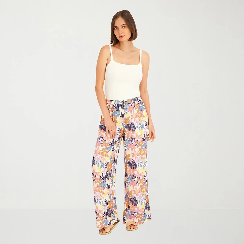 VOLCOM Womens Wide Leg Pull-On Pant