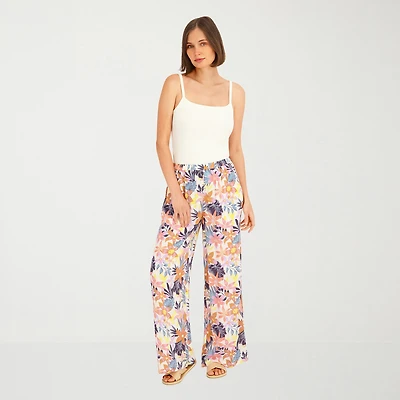 VOLCOM Womens Wide Leg Pull-On Pant