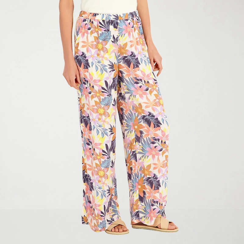 VOLCOM Womens Wide Leg Pull-On Pant