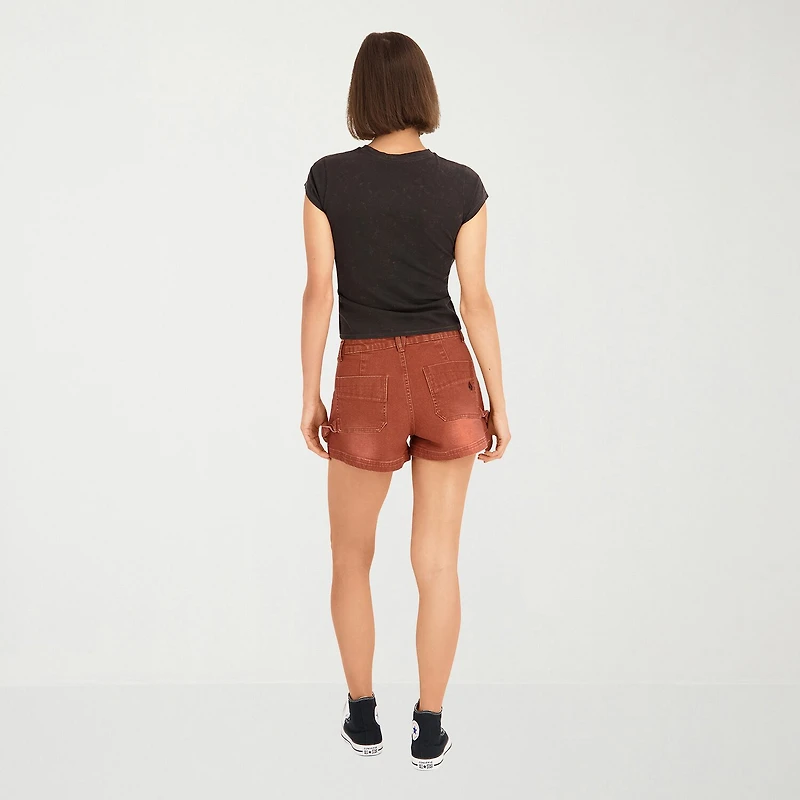 VOLCOM Juniors Womens Shortie Short