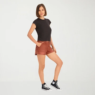 VOLCOM Juniors Womens Shortie Short