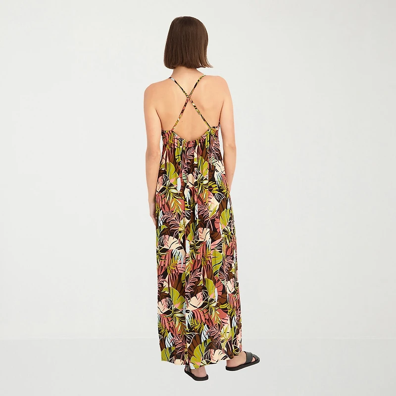 VOLCOM Womens Juniors Sleeveless Sundress