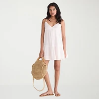AEROPOSTALE Womens Juniors Sleeveless Spaghetti Straps Fit + Flare Dress