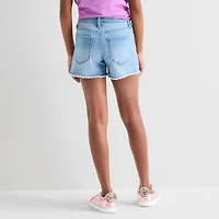Vanilla Star Big Kid Girls High Rise Denim Short