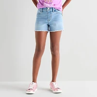 Vanilla Star Big Kid Girls High Rise Denim Short