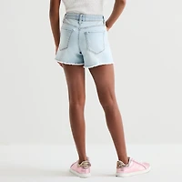 Vanilla Star Big Kid Girls High Rise Denim Short