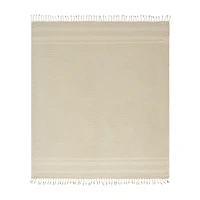 LR Home Beena Stripe Washable Reversible Throw
