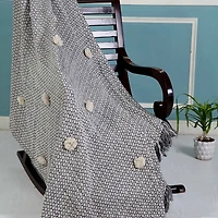 LR Home Danny Diamond Washable Reversible Throw