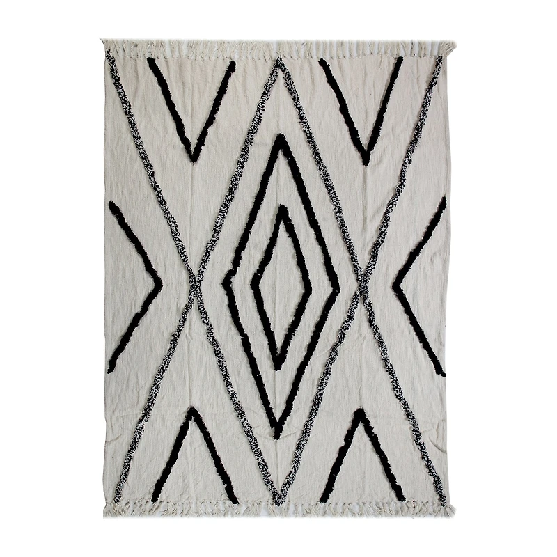 LR Home Logan Diamond Washable Throw