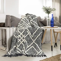 LR Home Luke Diamond Washable Throw