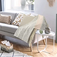 LR Home Irish Stripe Washable Throw