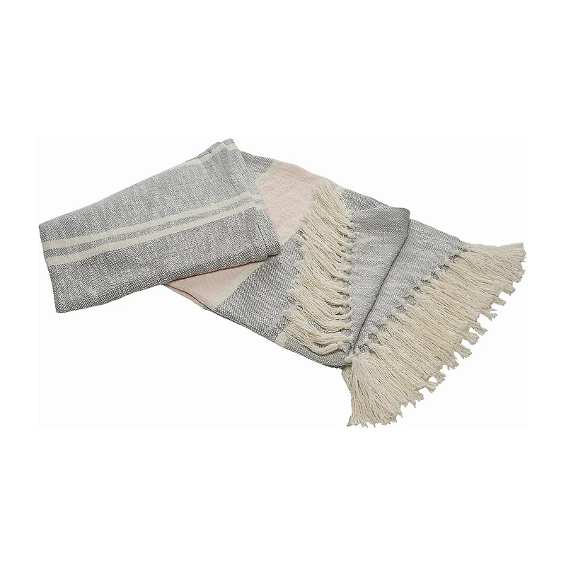 LR Home Irish Stripe Washable Throw
