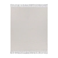 LR Home Lucy Solid Reversible Throw