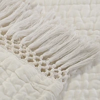 LR Home Lucy Solid Reversible Throw