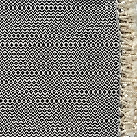 LR Home Charle Diamond Washable Reversible Throw