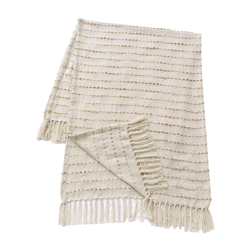 LR Home Tony Stripe Reversible Throw