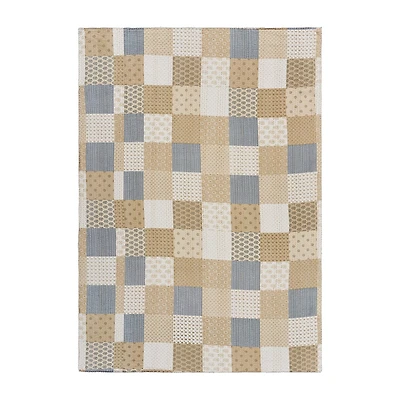 LR Home Kris Patchwork Midweight Throw