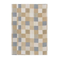 LR Home Kris Patchwork Midweight Throw