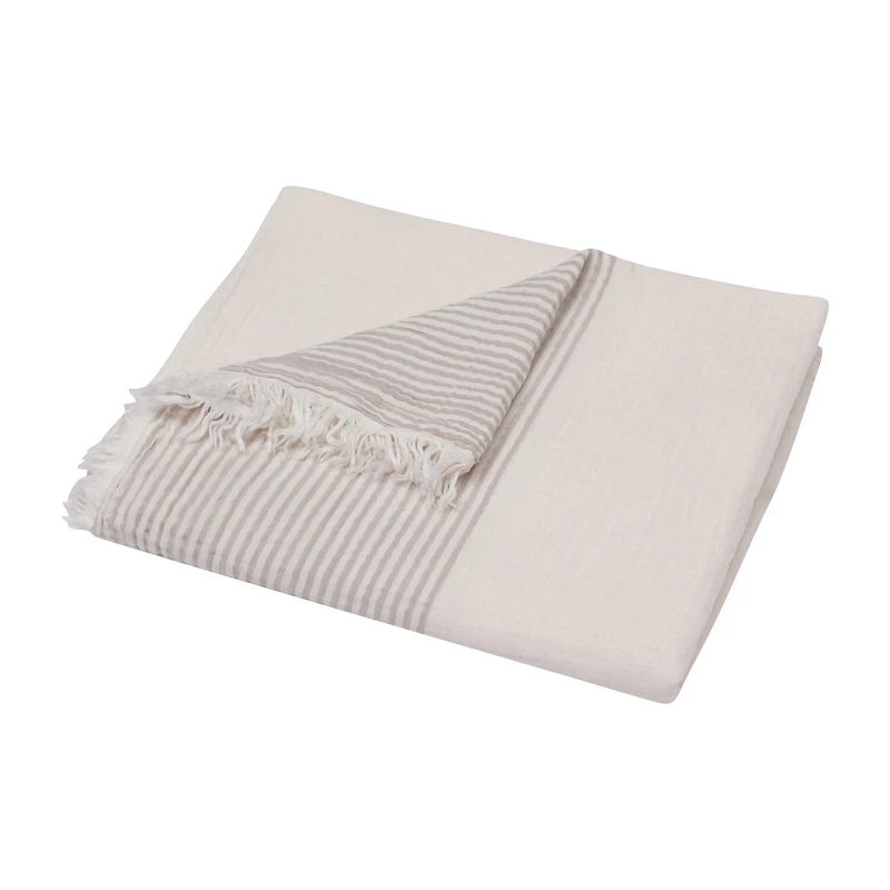LR Home Sona Striped Midweight Throw
