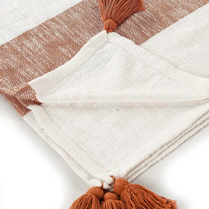 LR Home Bolly Stripe Washable Throw