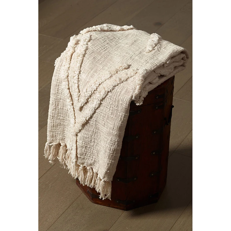 LR Home Divya Diamond Washable Throw