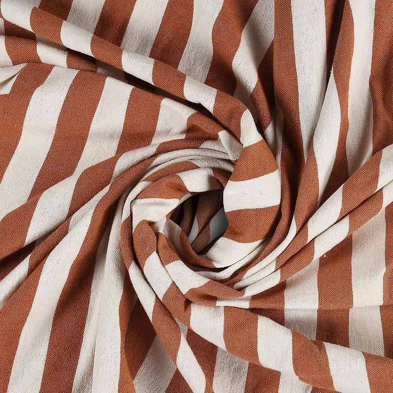 LR Home Hanny Striped Washable Reversible Throw