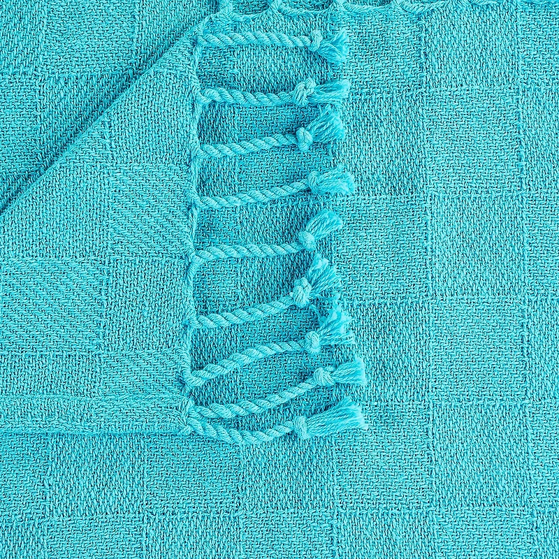 LR Home Grayson Solid Reversible Throw