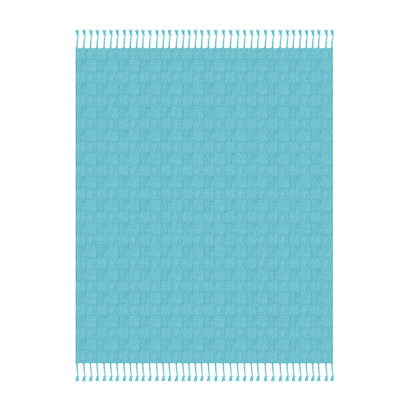 LR Home Grayson Solid Reversible Throw