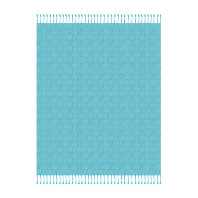 LR Home Grayson Solid Reversible Throw