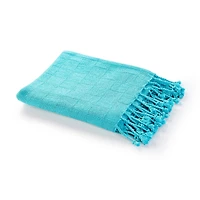 LR Home Grayson Solid Reversible Throw