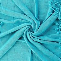 LR Home Grayson Solid Reversible Throw